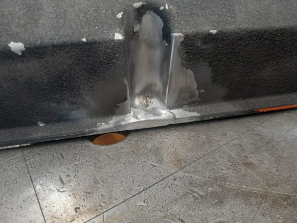 Reparatur Ventildeckel Aluguss WIG